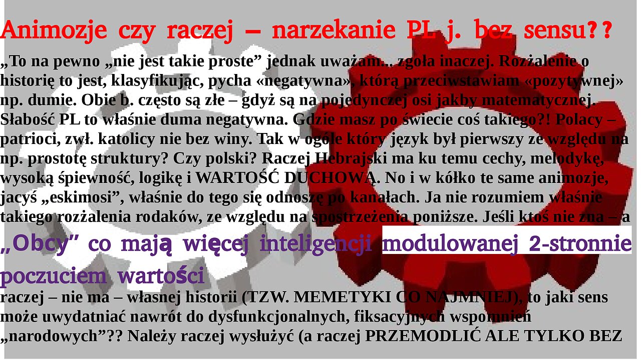 NA KLATĘ: Duma w 2-podziale: pozytywna oraz negatywna – relacja PL do „obcych” | 1Q&1A pod Rumble