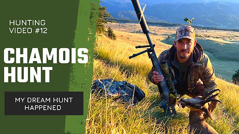 Chamois at 620yards - Long range hunting video #1