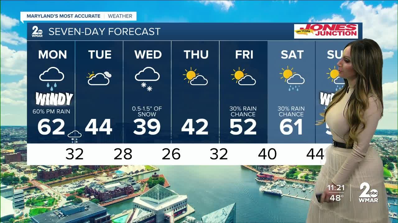 WMAR-2 News Weather at 11