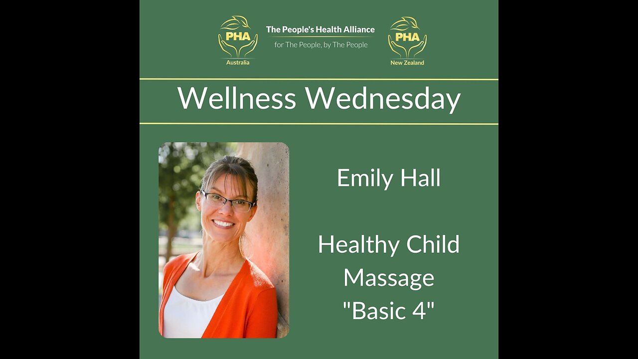 PHA Australia NZ - Wellness Wednesday with Emily Hall