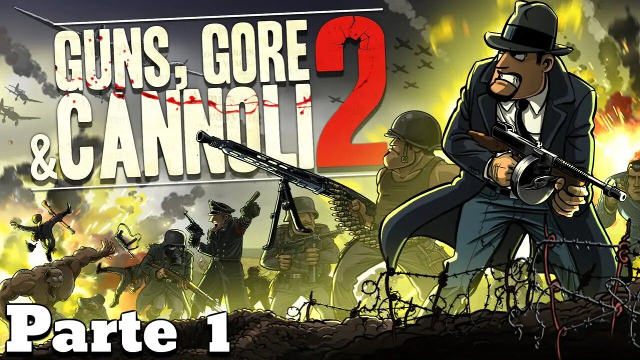 Guns, Gore & Cannoli 2: A Lenda e a Zona (Parte 1) (Playthrough) (No Commentary)