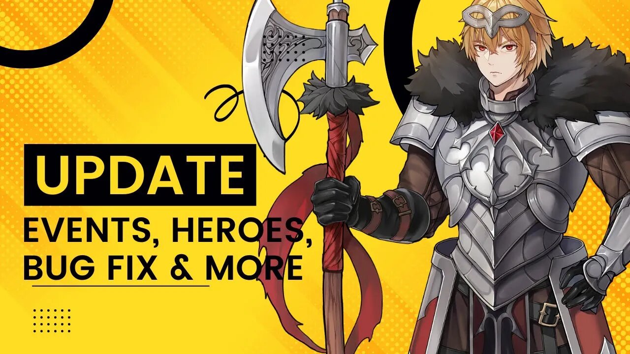 UPDATE TIME: New Hero, Skin, Soul Weapon, Event and MORE!!! Club Wisdom 8