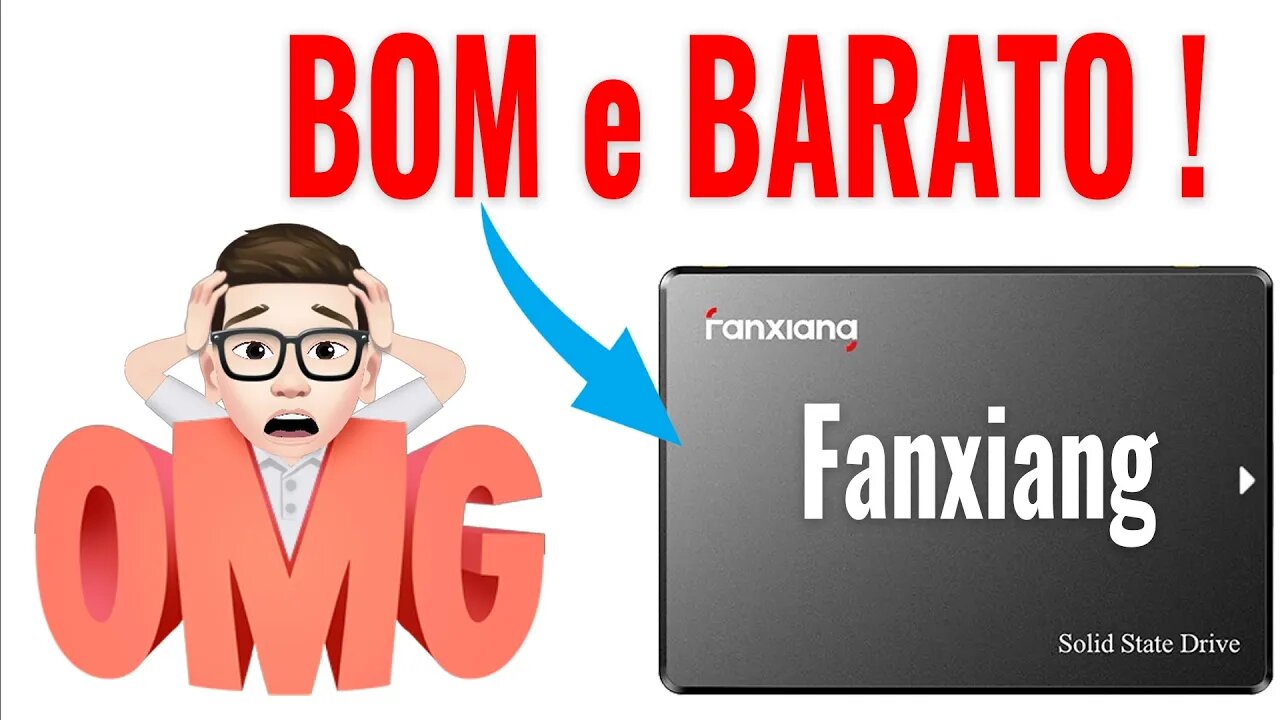 SSD FANXIANG é bom? ANÁLISE COMPLETA - UNBOXING E REVIEW ALIEXPRESS