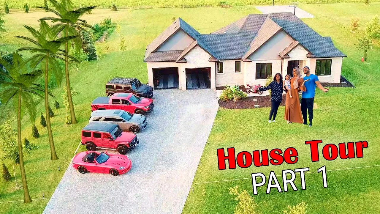 THE IDREES FAMILY OFFICIAL HOUSE TOUR | Part 1