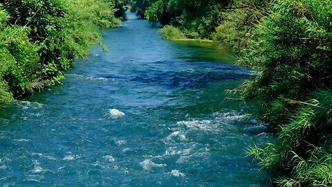 Calming River Sound for Relaxing, Meditation, Stress Relief and Mental Health