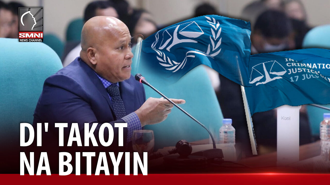 Sen. Bato dela Rosa, ‘di takot na bitayin ng ICC dahil sa war on drugs