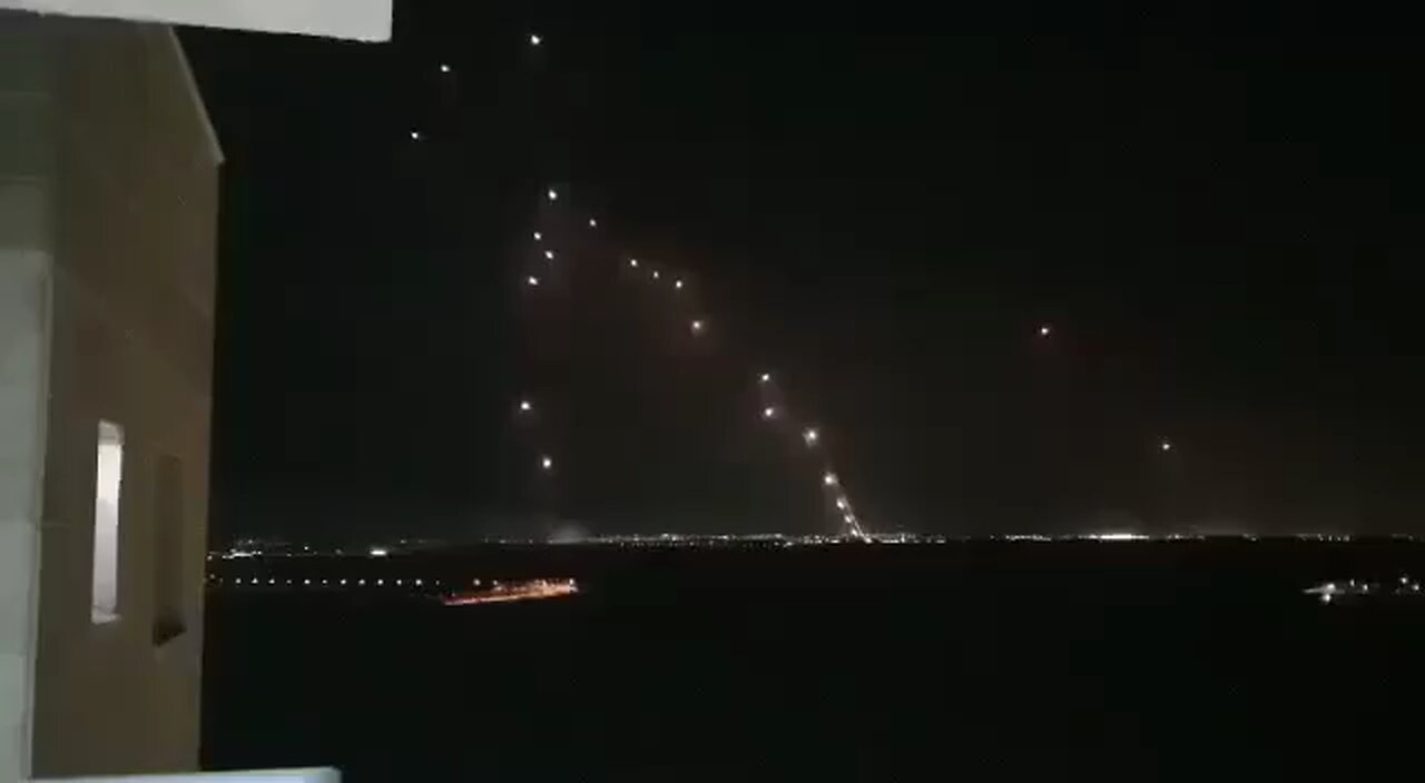 Israel’s iron dome trying to keep up with Palestine