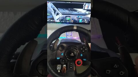 Lamborghini - com volante Logitech g29 / Assetto corsa #shorts