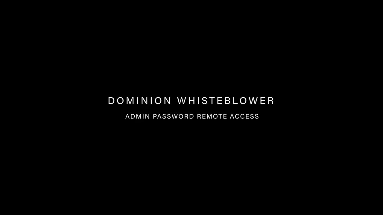 D WHISTLEBLOWER ADMIN PASSWORD REMOTE ACCESS