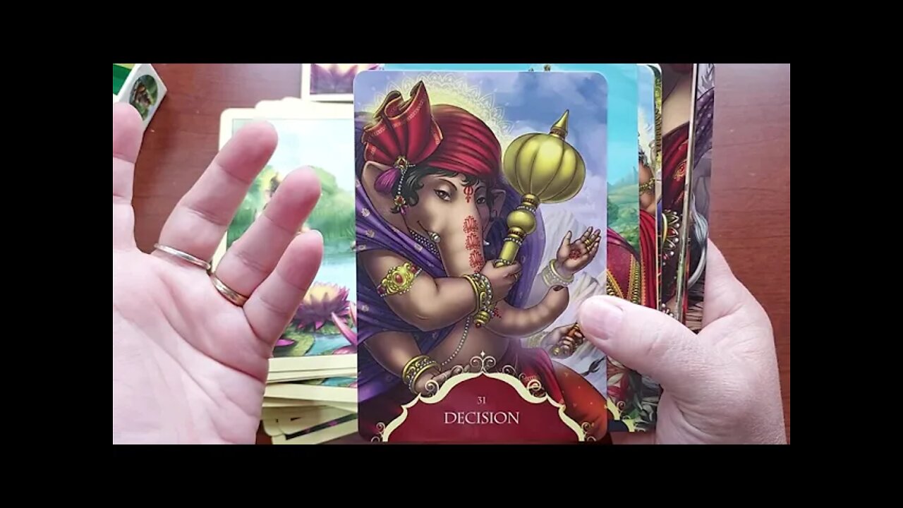 Flipthrough of Whispers of Lord Ganesha Oracle Cards by Angela Hartfield