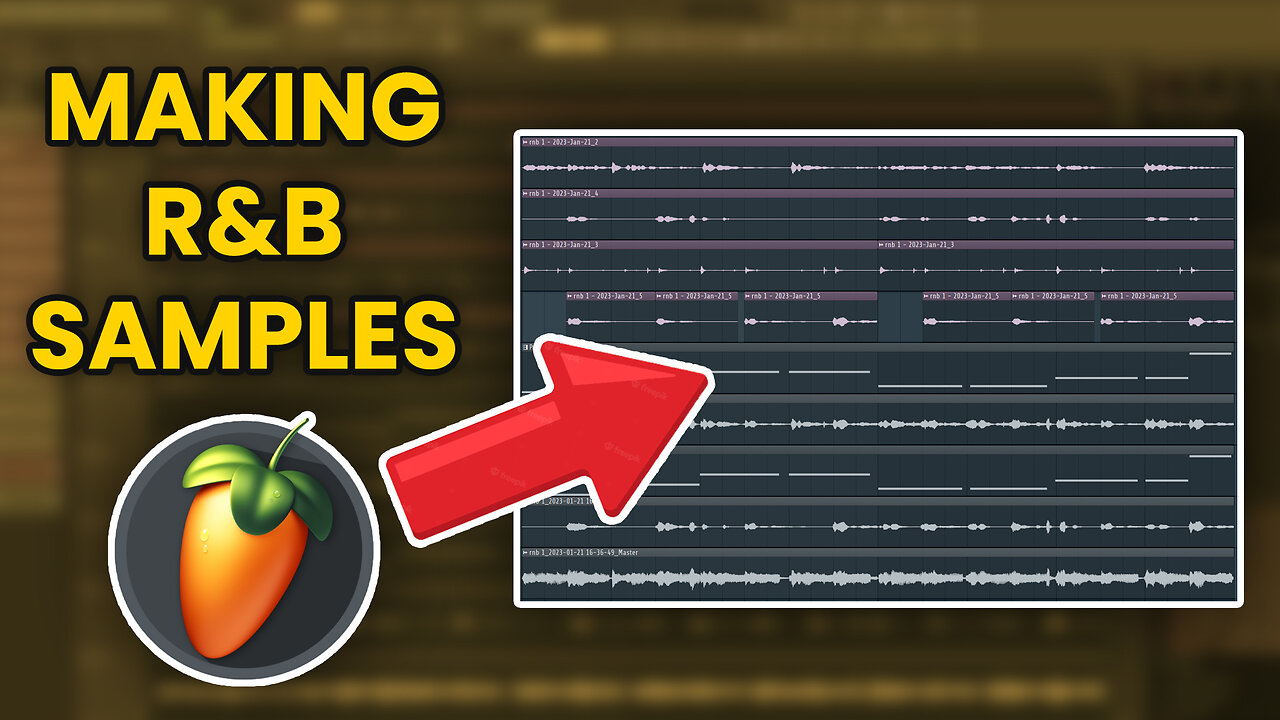 Making R&B Samples from Scratch 🔥 FL Studio 21