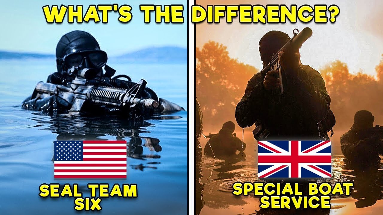 How Does Britain's “SEAL Team 6” Compare to the REAL SEAL Team 6?