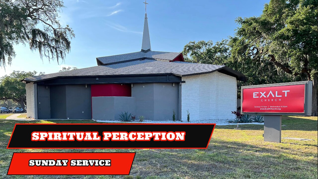 Spirirtual Perception - Pastor Sean Hutson | Sunday Service