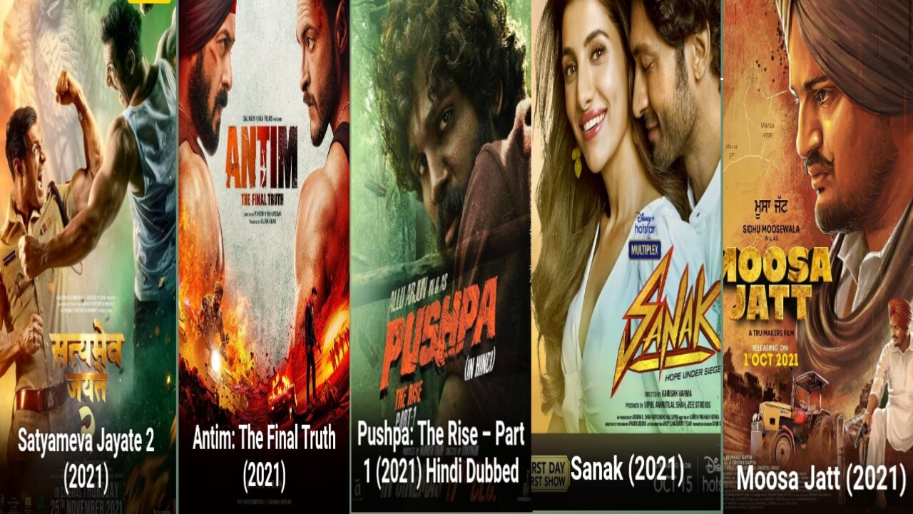 New Bollywood movies