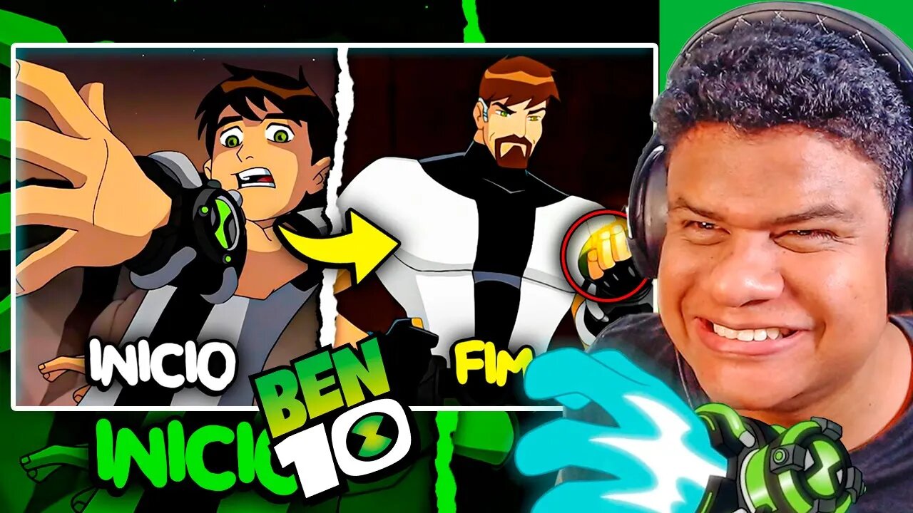 A História COMPLETA de Ben 10 Clássico | React Anime Pro