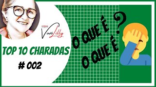 O QUE É, O QUE É ? | DESAFIO # 002 | CHARADAS DA VOVÓ LILLY