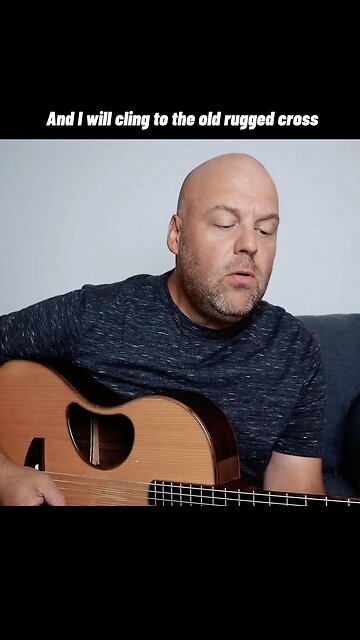 THE OLD RUGGED CROSS #throwback #acoustic #hymn #oldruggedcross #shorts