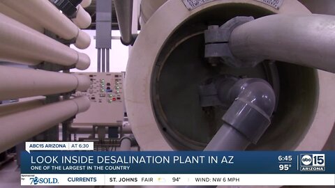 Why an Arizona desalination plant has been idle for 30 years