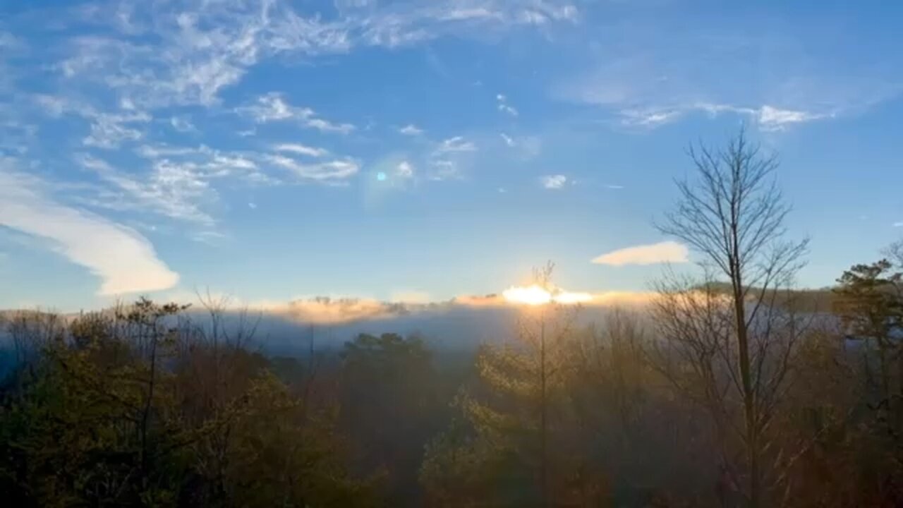 Cool Morning in Blue Ridge Georgia