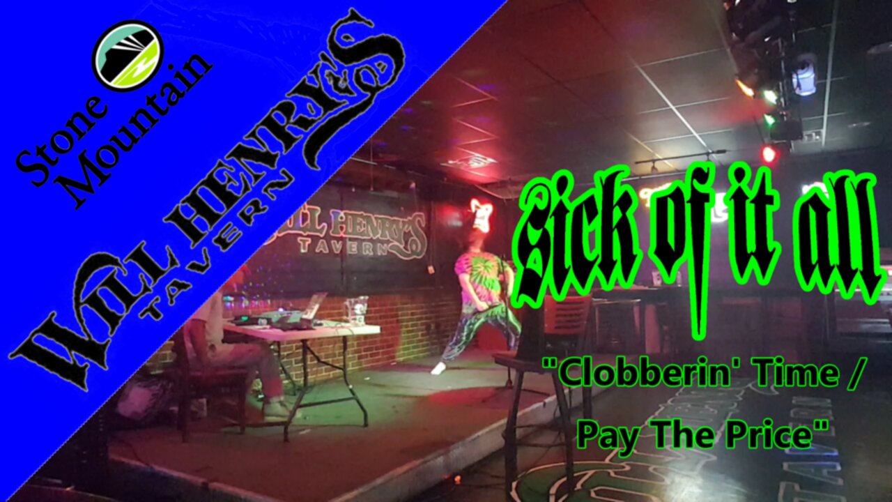 KARAOKE - Sick Of It All - Clobberin' Time / Pay The Price (Cover)