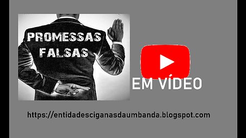 PROMESSAS FALSAS, BARGANHAR COM DEUS, POR EMERSON DE OSSÃE