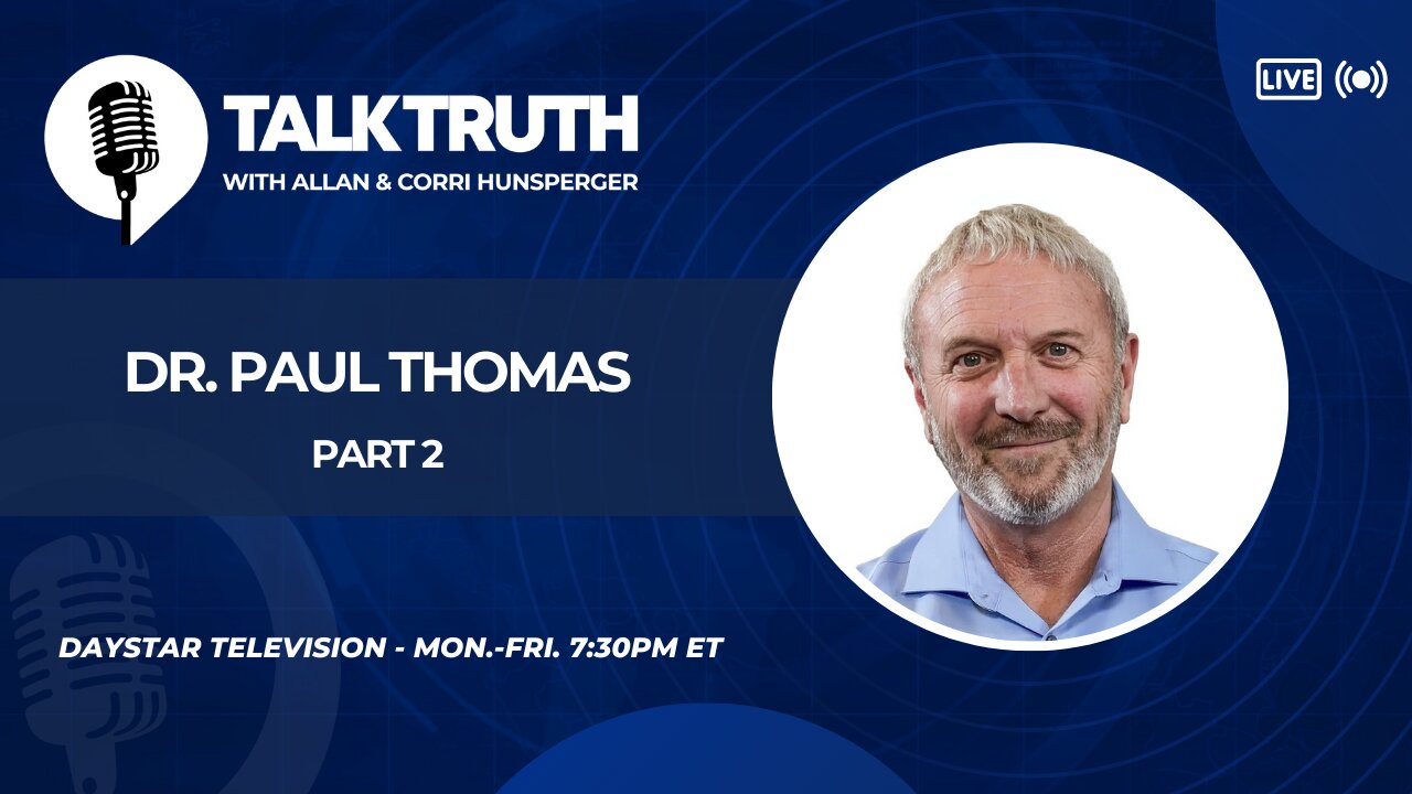 Talk Truth 11.26.24 - Dr. Paul Thomas - Part 2