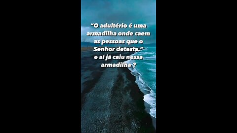 O arrependimento é um passo para restauração! - Repentance is a step towards restoration!