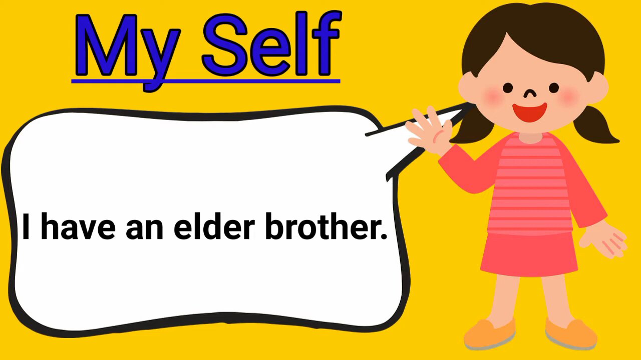 how to introduce yourself in kindergarten | myself | essay on myself in english for kindergarten