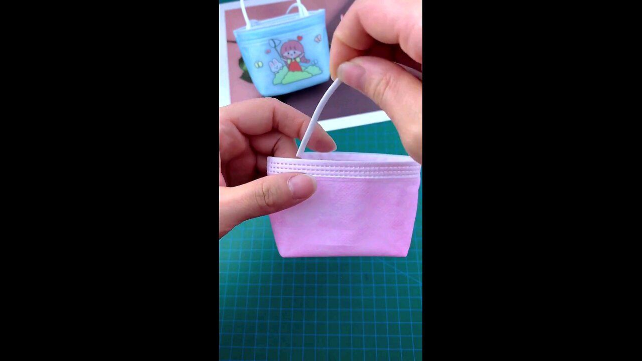 Mask bag || Craft ideas || craft with paper