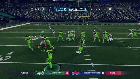 EXECUTIONER747's Live M21 GBL S2W6 vs Seahawks