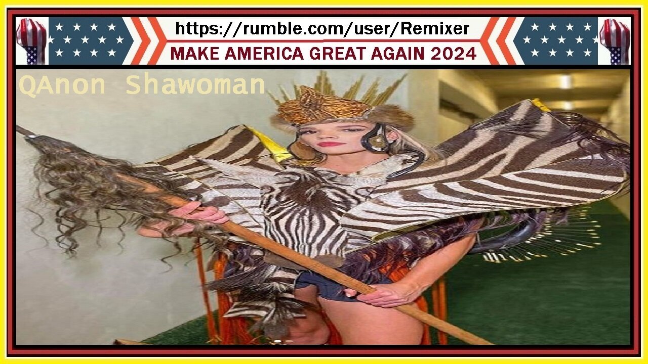 QAnon Shawoman