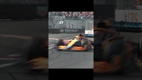 Daniel Ricciardo big crash #monacogp fp2 #shorts