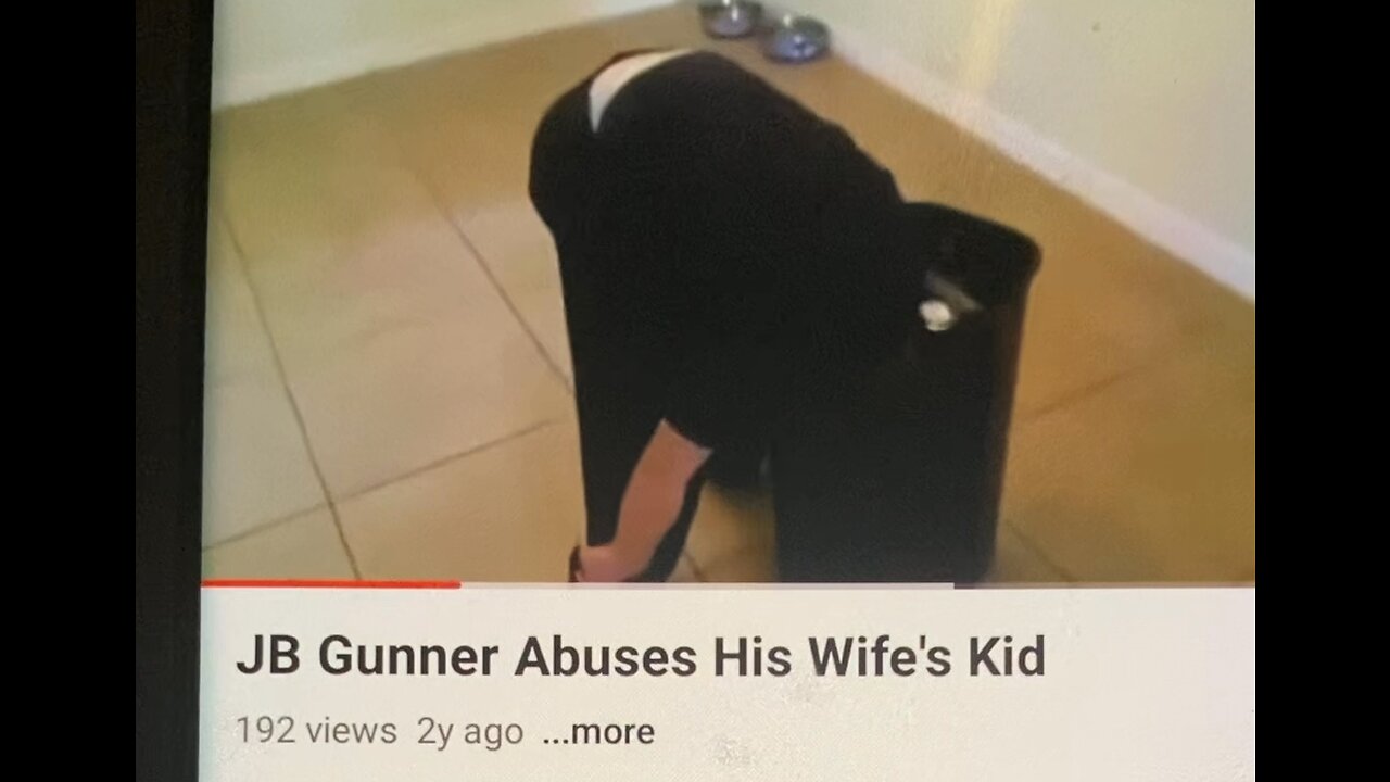 Jb Gunner Abuses His Kid