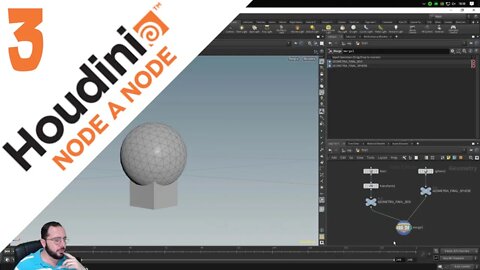 HOUDINI NODE A NODE - AULA 3: NULL/MERGE/OBJECT MERGE - Tutorial Houdini em Português