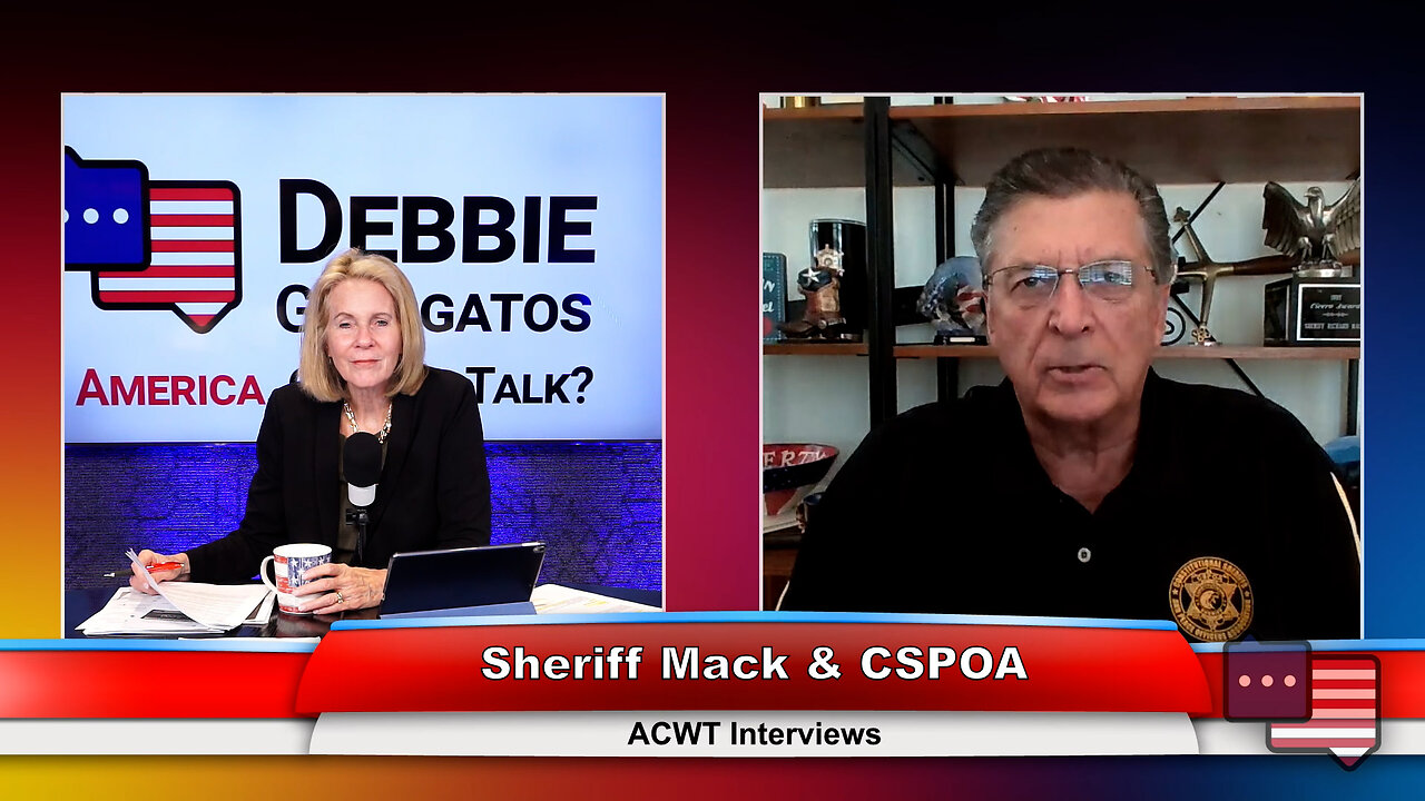 Sheriff Mack Joins me in studio | ACWT Interviews 6.18.24