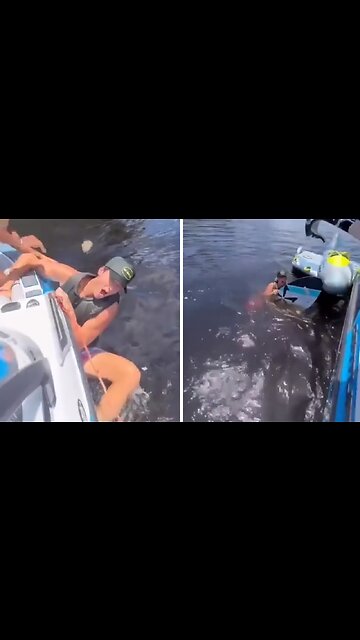 Friends pull off epic remote controlled alligator prank