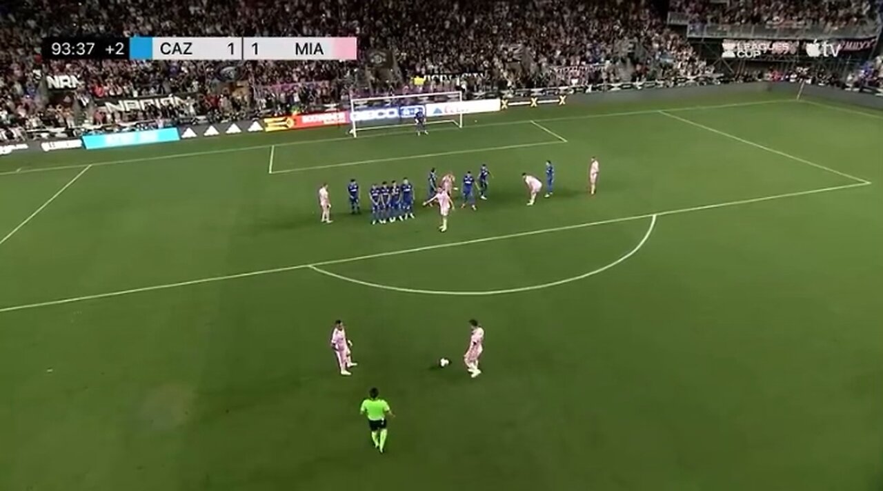 Lionel Messi Goal with Inter Miami