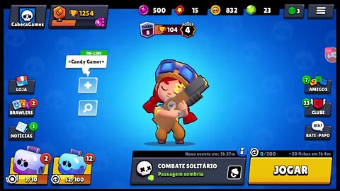 Veja a minha live de Brawl Stars!!