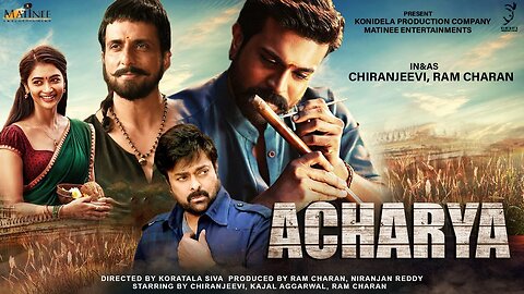 Acharya Trailer - Megastar Chiranjeevi, Ram Charan - Koratala Siva - Mani Sharma - Niranjan Reddy