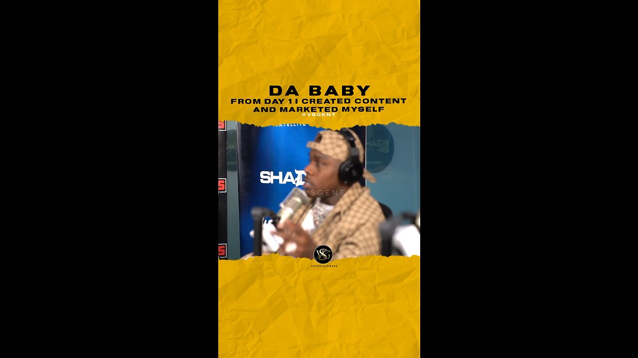 @dababy From day 1 I created content and marketed myself