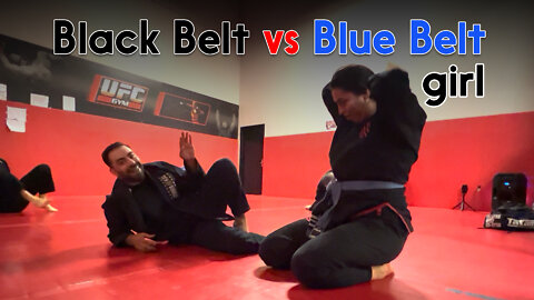 Black Belt vs Blue Belt [Girl] | Circadian MMA (10-18-2022)