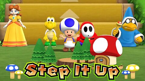 Mario Party 9 Step it up - Daisy vs Koopa vs Shy Guy vs Magikoopa