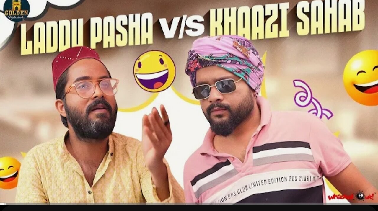 Laddu Pasha Vs Khaazi Sahab | Comedy Video | Marriage Certificate | Golden Hyderabadiz | Funny video