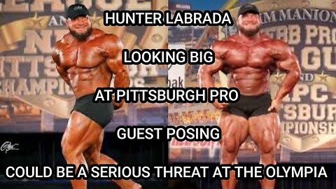 HUNTER LABRADA COULD SHAKE THINGS UP AT THE OLYMPIA