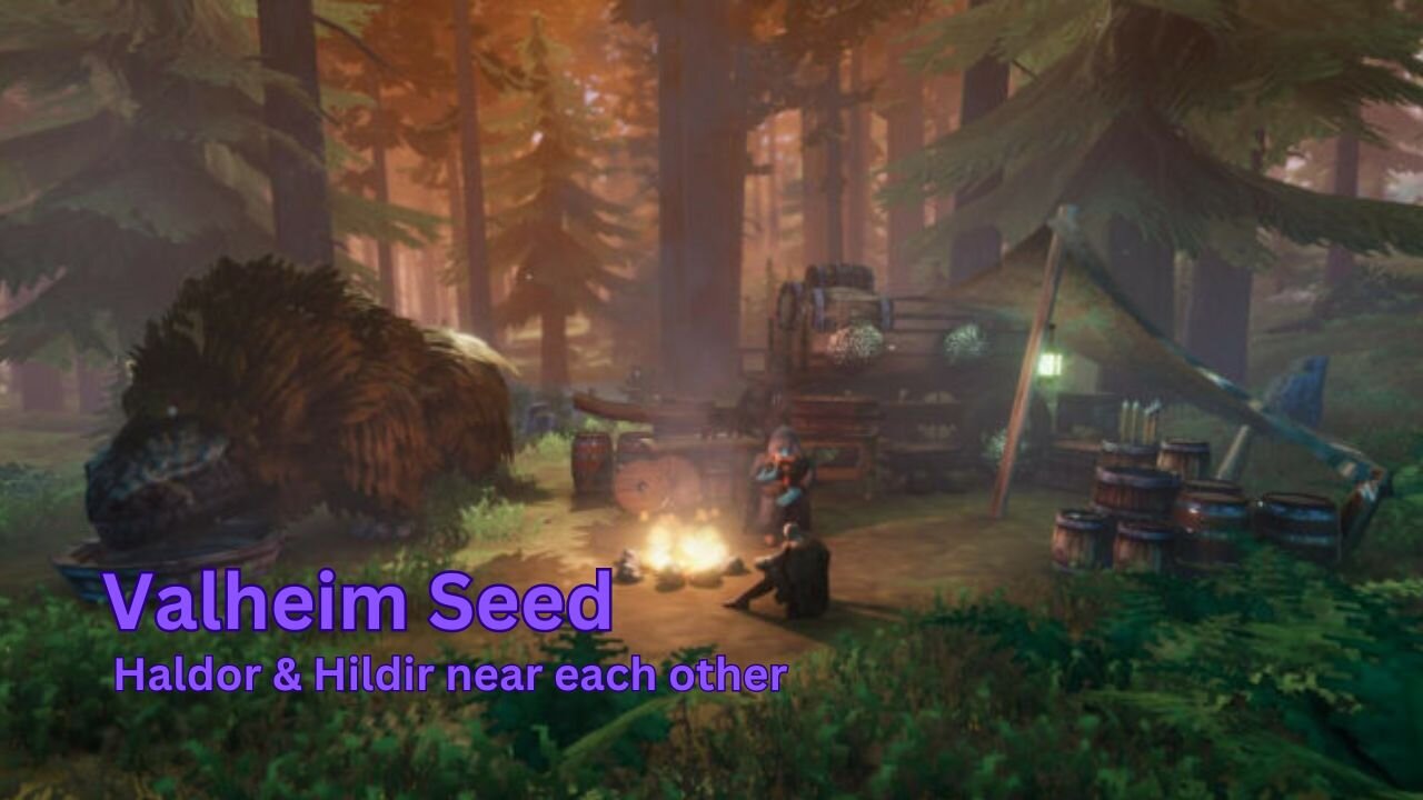 Valheim Seed - Traders clustered close together - XZWdID4h7v