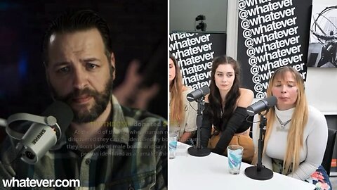 Andrew Wilson Owned WOKE 23 Y/O Delusional BIMBO talking Trans NONSENSE (got HEAtED🔥🔥)