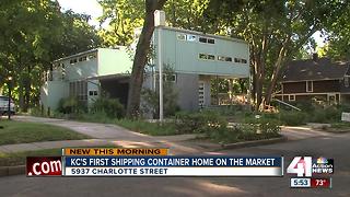 KC’s first shipping container home on the market