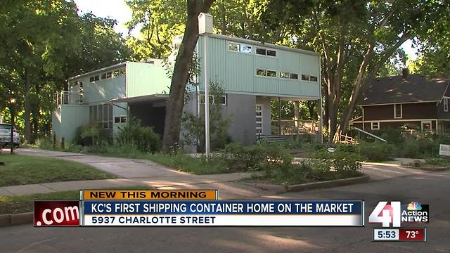 KC’s first shipping container home on the market