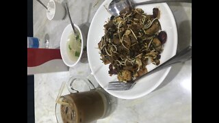 A delicious Malaysian lunch