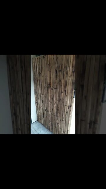 painel de bambu, nixo